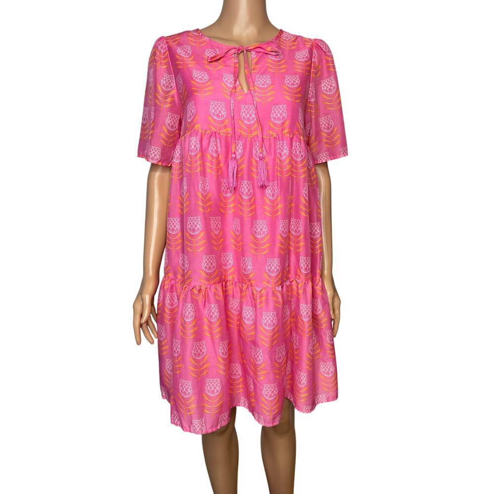 J. Marie Maeve Short Sleeve Mini Dress size S